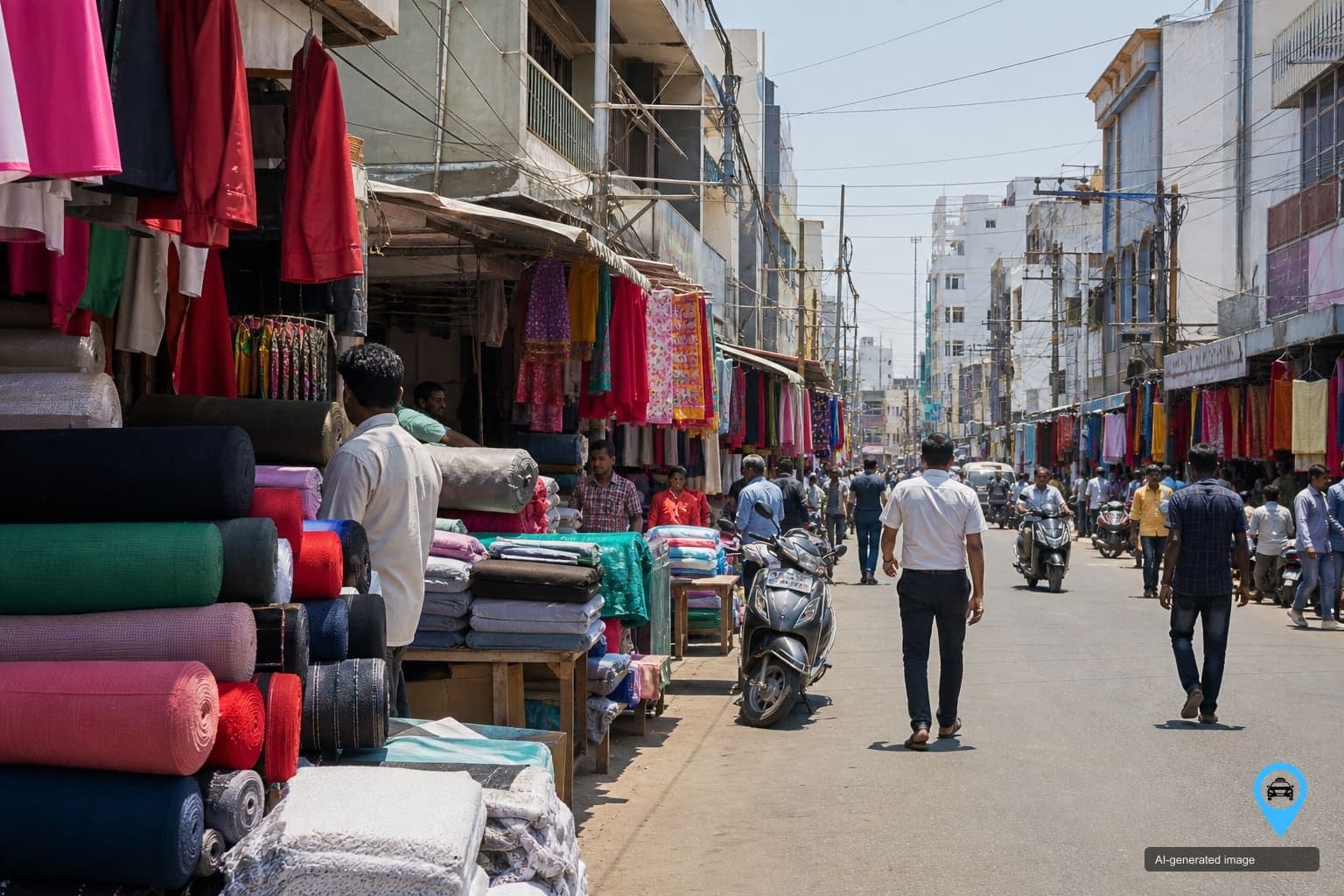 Tiruppur city and knitwear district — Drop You Taxi one way taxi service
